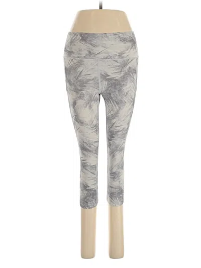 Pre-owned Lululemon Athletica Leggings In Gray