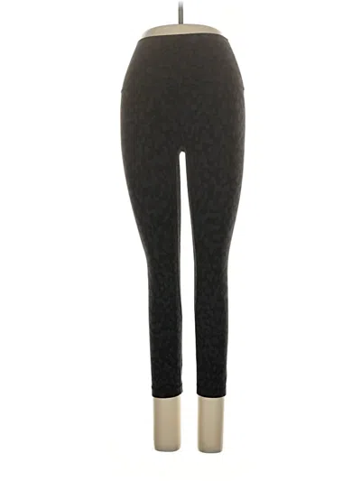 Pre-owned Lululemon Athletica Leggings In Gray
