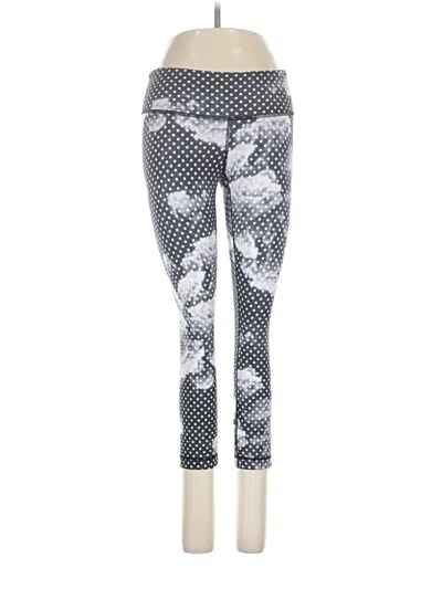 Pre-owned Lululemon Athletica Leggings In Gray