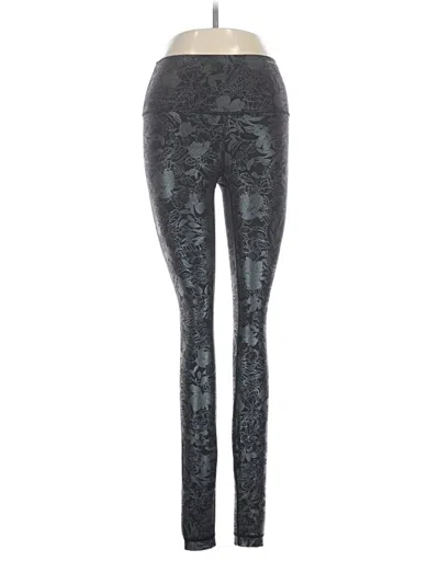 Pre-owned Lululemon Athletica Leggings In Gray