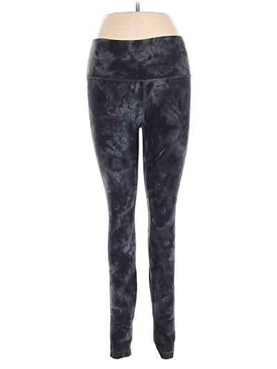 Pre-owned Lululemon Athletica Leggings In Gray