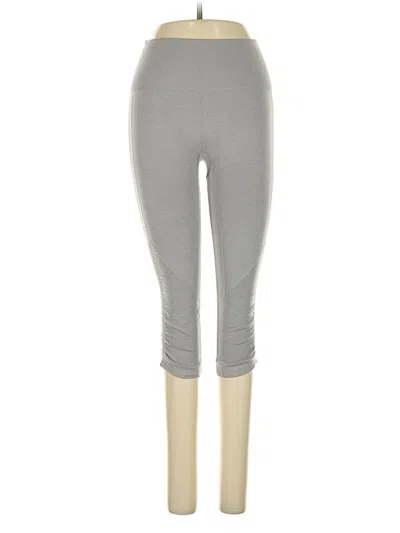 Pre-owned Lululemon Athletica Leggings In Gray
