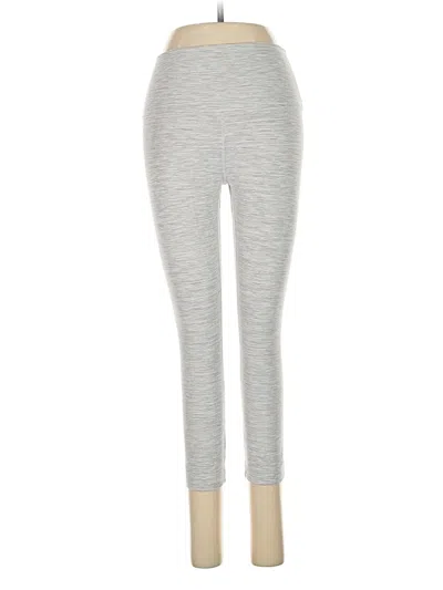 Pre-owned Lululemon Athletica Leggings In Gray