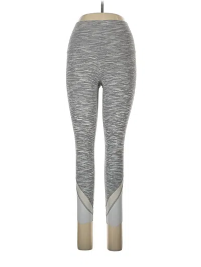 Pre-owned Lululemon Athletica Leggings In Gray