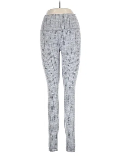 Pre-owned Lululemon Athletica Leggings In Gray