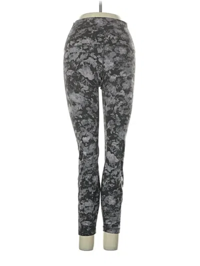 Pre-owned Lululemon Athletica Leggings In Gray