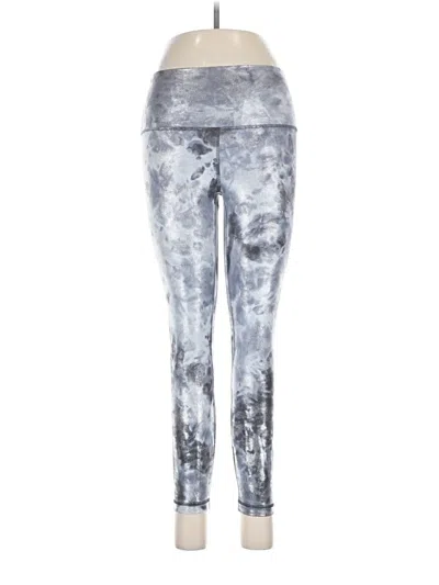 Pre-owned Lululemon Athletica Leggings In Gray