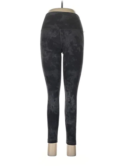 Pre-owned Lululemon Athletica Leggings In Gray