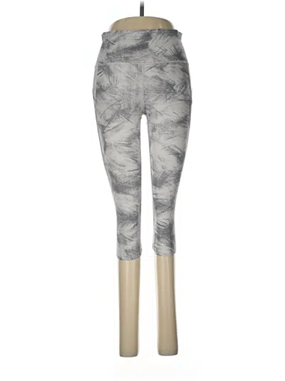 Pre-owned Lululemon Athletica Leggings In Gray