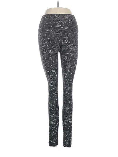 Pre-owned Lululemon Athletica Leggings In Gray