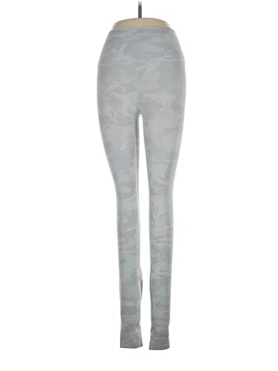 Pre-owned Lululemon Athletica Leggings In Gray