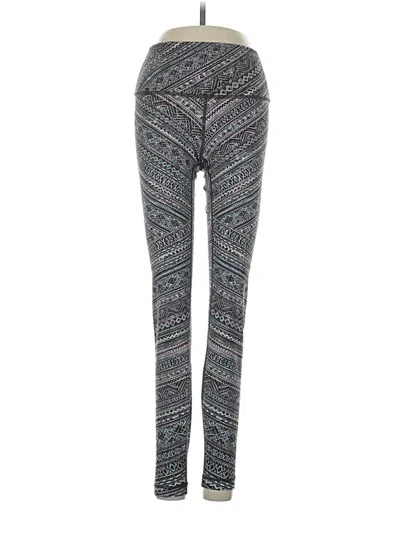 Pre-owned Lululemon Athletica Leggings In Gray