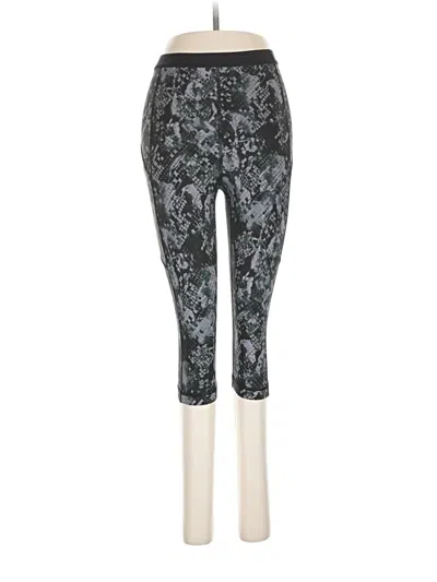 Pre-owned Lululemon Athletica Leggings In Gray