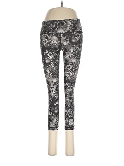 Pre-owned Lululemon Athletica Leggings In Gray