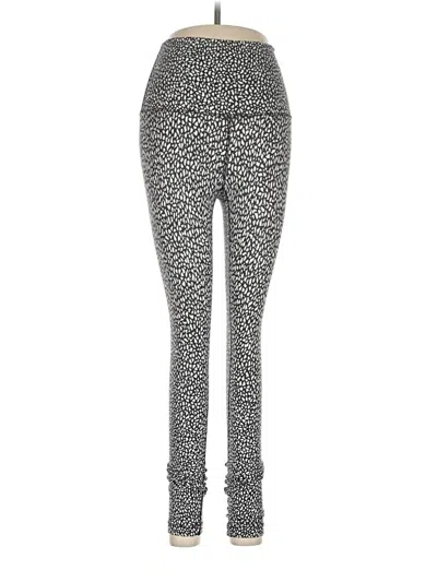 Pre-owned Lululemon Athletica Leggings In Gray