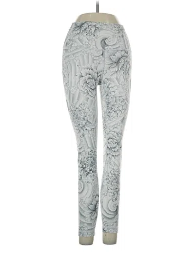 Pre-owned Lululemon Athletica Leggings In Gray