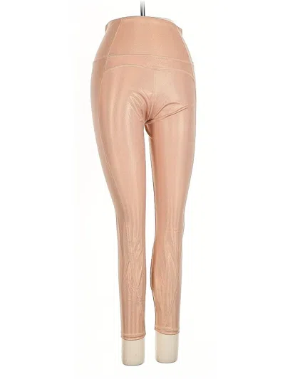 Pre-owned Lululemon Athletica Leggings In Orange