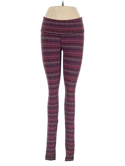 Pre-owned Lululemon Athletica Leggings In Pink
