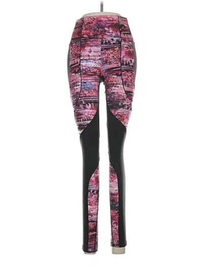 Pre-owned Lululemon Athletica Leggings In Pink