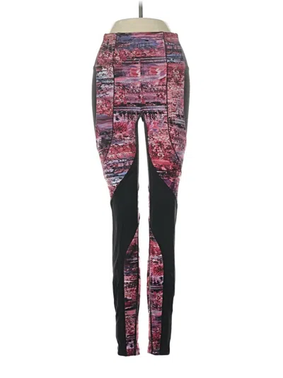 Pre-owned Lululemon Athletica Leggings In Pink