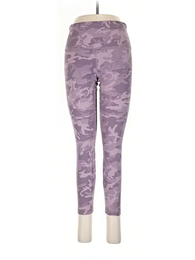 Pre-owned Lululemon Athletica Leggings In Pink