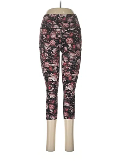 Pre-owned Lululemon Athletica Leggings In Pink