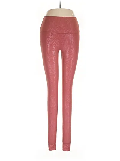 Pre-owned Lululemon Athletica Leggings In Pink