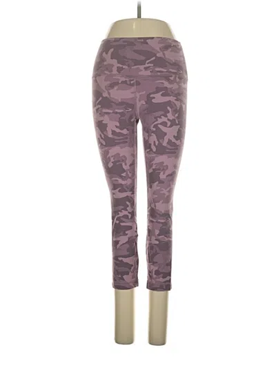 Pre-owned Lululemon Athletica Leggings In Purple