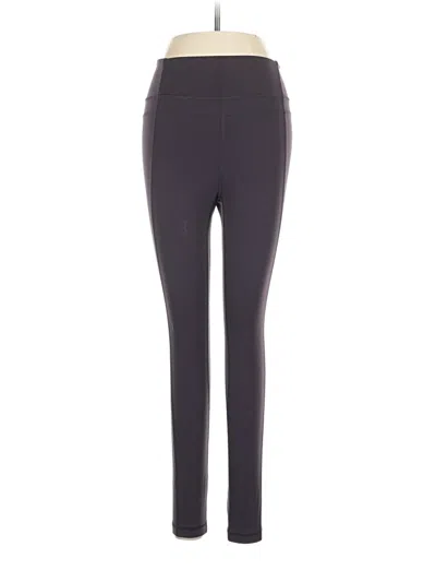 Pre-owned Lululemon Athletica Leggings In Purple