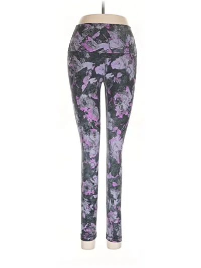 Pre-owned Lululemon Athletica Leggings In Purple
