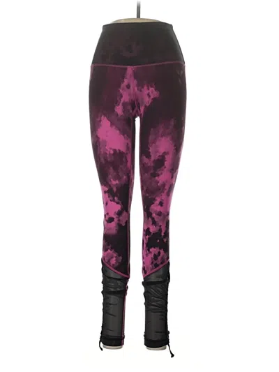 Pre-owned Lululemon Athletica Leggings In Purple