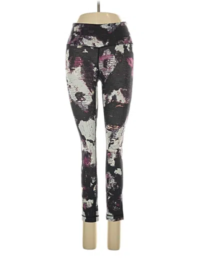 Pre-owned Lululemon Athletica Leggings In Purple