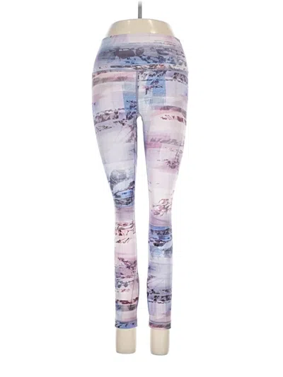 Pre-owned Lululemon Athletica Leggings In Purple