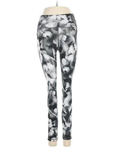 Pre-owned Lululemon Athletica Leggings In Silver