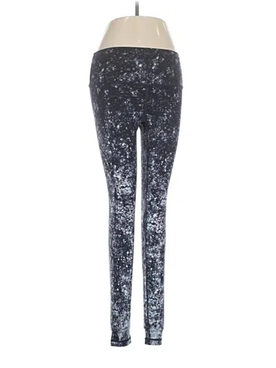 Pre-owned Lululemon Athletica Leggings In Silver
