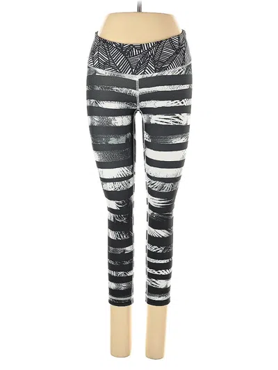 Pre-owned Lululemon Athletica Leggings In Silver