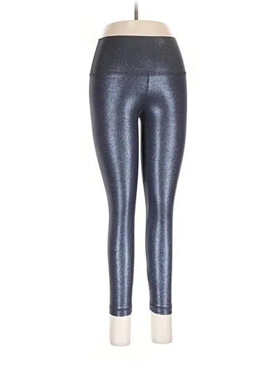 Pre-owned Lululemon Athletica Leggings In Silver