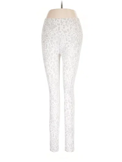 Pre-owned Lululemon Athletica Leggings In Silver