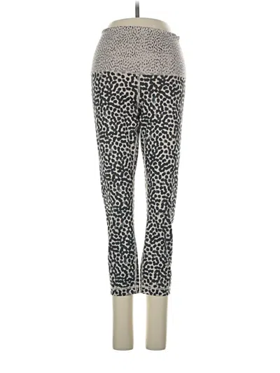 Pre-owned Lululemon Athletica Leggings In Tan