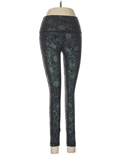 Pre-owned Lululemon Athletica Leggings In Teal