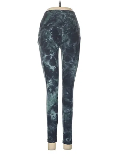 Pre-owned Lululemon Athletica Leggings In Teal