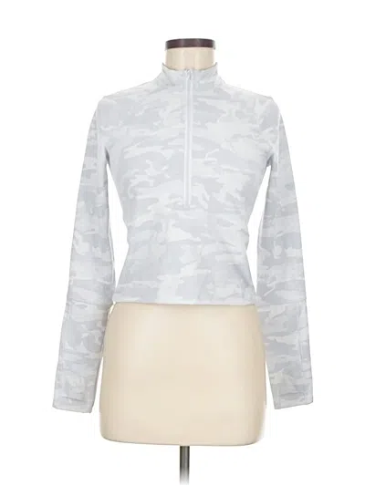 Pre-owned Lululemon Athletica Long Sleeve T-shirt In Gray