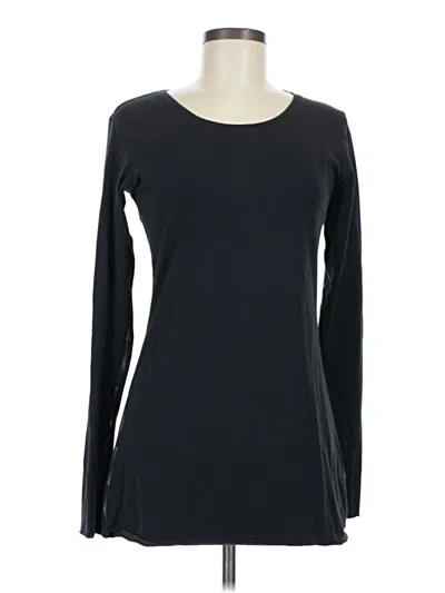 Pre-owned Lululemon Athletica Long Sleeve T-shirt In Black