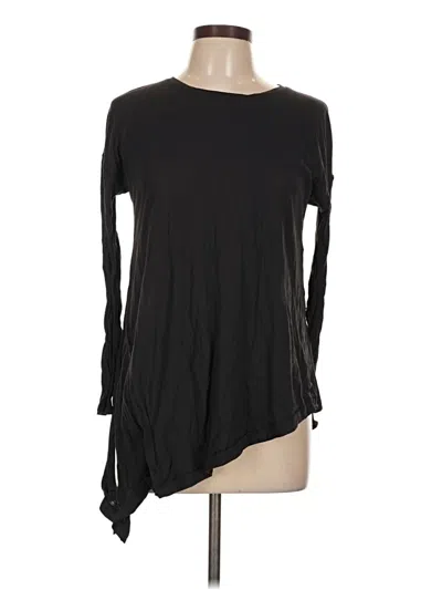 Pre-owned Lululemon Athletica Long Sleeve T-shirt In Black