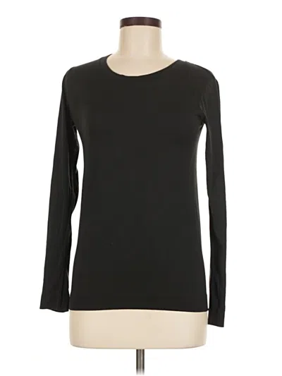 Pre-owned Lululemon Athletica Long Sleeve T-shirt In Black