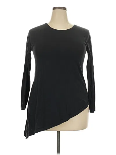 Pre-owned Lululemon Athletica Long Sleeve T-shirt In Black