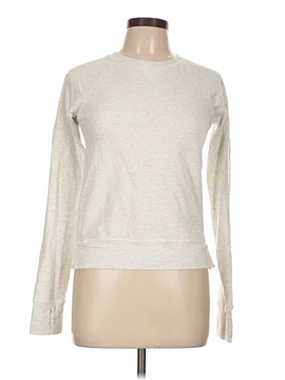 Pre-owned Lululemon Athletica Long Sleeve T-shirt In Gray