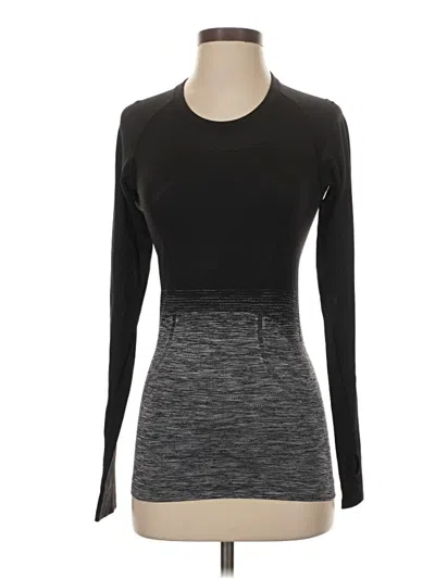 Pre-owned Lululemon Athletica Long Sleeve T-shirt In Gray