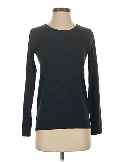 Pre-owned Lululemon Athletica Long Sleeve T-shirt In Gray