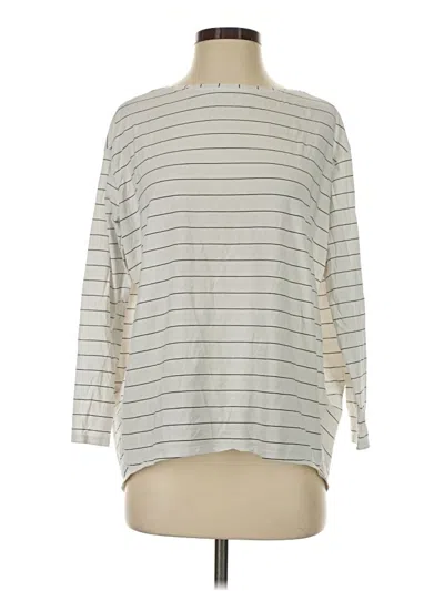 Pre-owned Lululemon Athletica Long Sleeve T-shirt In Gray